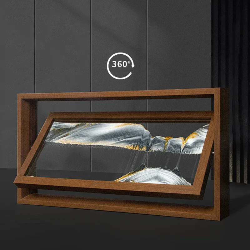 3D dönebilir Sandscape hareket - Engraved Wood Frame incelemesi ve fiyatı