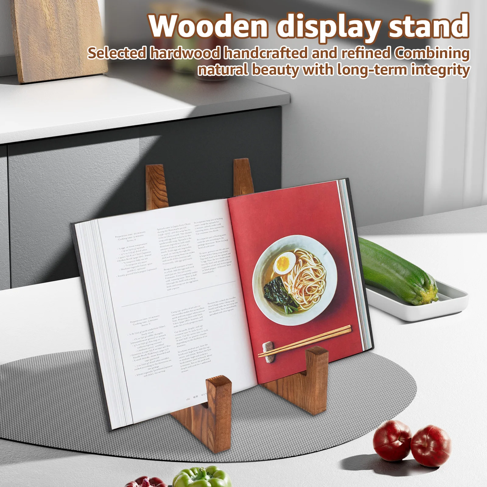 Ahşap Tabak Standı Masaüstü Ta - Engraved Wood Frame incelemesi ve fiyatı