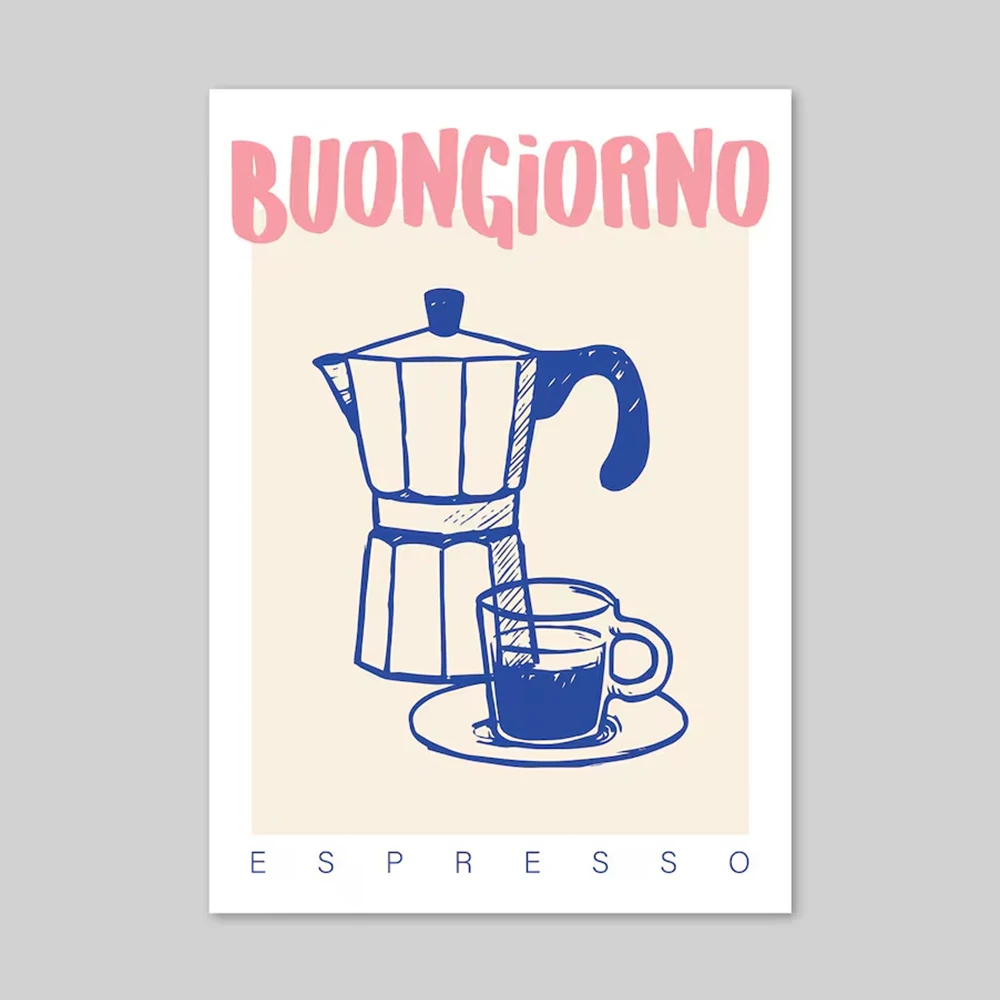 Modern Kahve Espresso Duvar Sa - Custom Map Poster incelemesi ve fiyatı